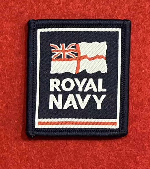 NEW Royal Navy TRF British RN Ensign Flag Patch Cloth Badge Genuine Issue A2G2