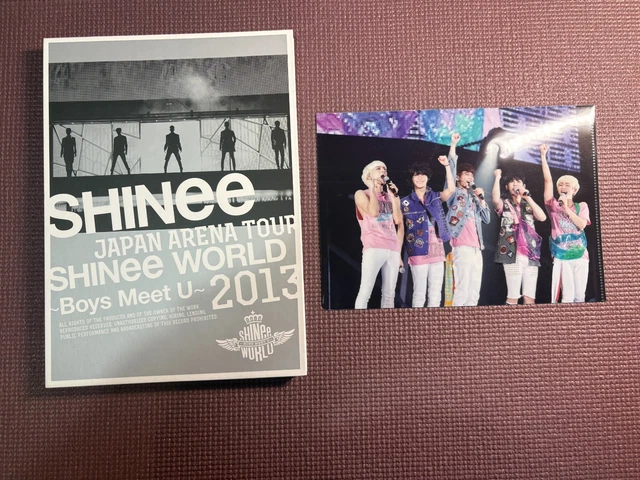SHINEE JAPAN ARENA TOUR WORLD 2013 Boys Meet U Taiwan Ltd 2-DVD+