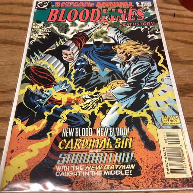 Vintage 1993 DC Comics Bloodlines Batman Legends of the Dark Knight Annual #3