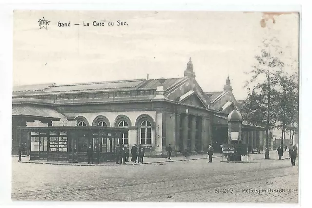 Belgique Gand  La Gare Du Sud