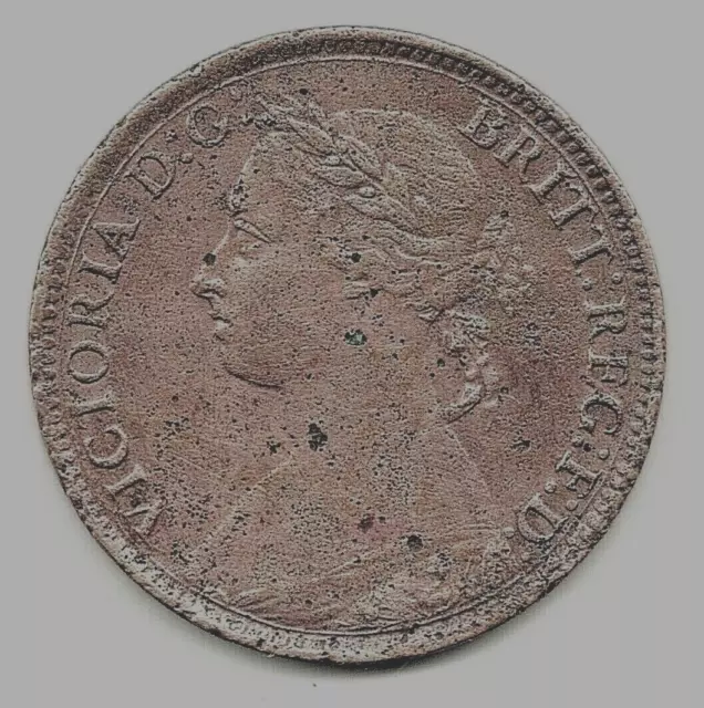 1885 VICTORIAN Farthing.