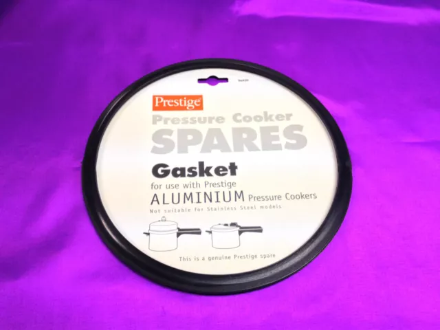PRESTIGE ALUMINIUM PRESSURE Cooker Black Gasket Seal 96430 Spare