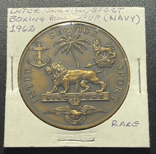 Singapore 1962 Bronze Medal: Boxing Runner Up