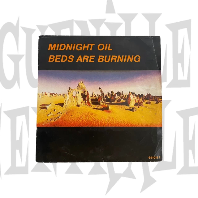 VINYLE MIDNIGHT Oil Beds are Burning 45t CBS 651015 7 EUR 1