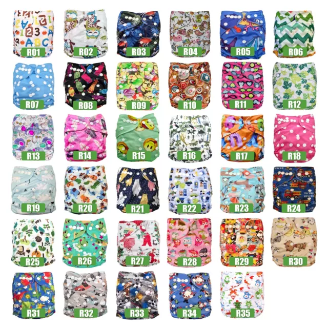 Single Baby Cloth Nappies Diapers MCNs Inserts Liners Reusable My Little Ripple