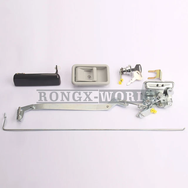 Cab Door Lock Assembly Fit For Kobelco SK230-6E-8 SK140 SK200 SK210 Excavator