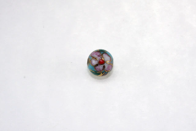 Oriental Cloisonne Beads Loose 10mm 3