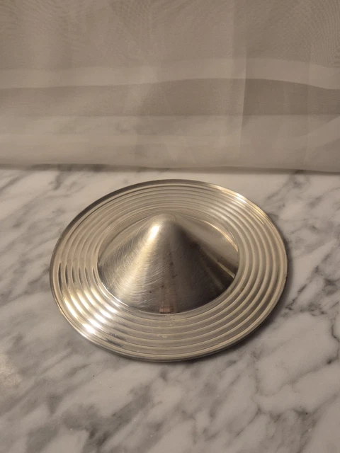 Vide poche en métal argenté  Coquille  (Orfèvre Christofle