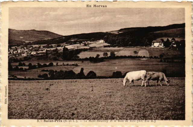 CPA Saint-Prix Le Mont Beuvray et le Bois de Rire FRANCE (955349)