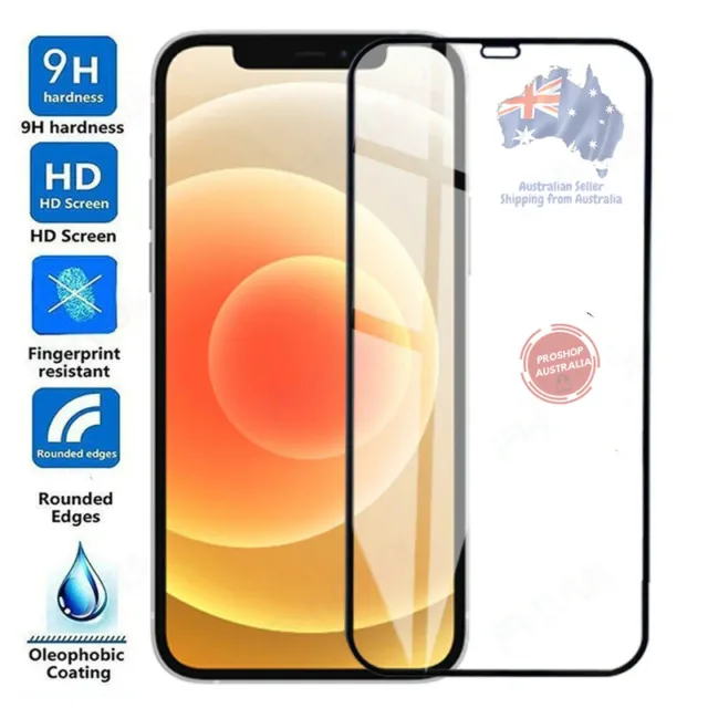 For iPhone 15 14 13 12 11 Pro XS Max XR Plus 7  Tempered Glass Screen Protector