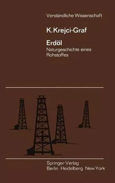 Erdl: Naturgeschichte eines Rohstoffes by K. Krejci-Graf (German) Paperback Book