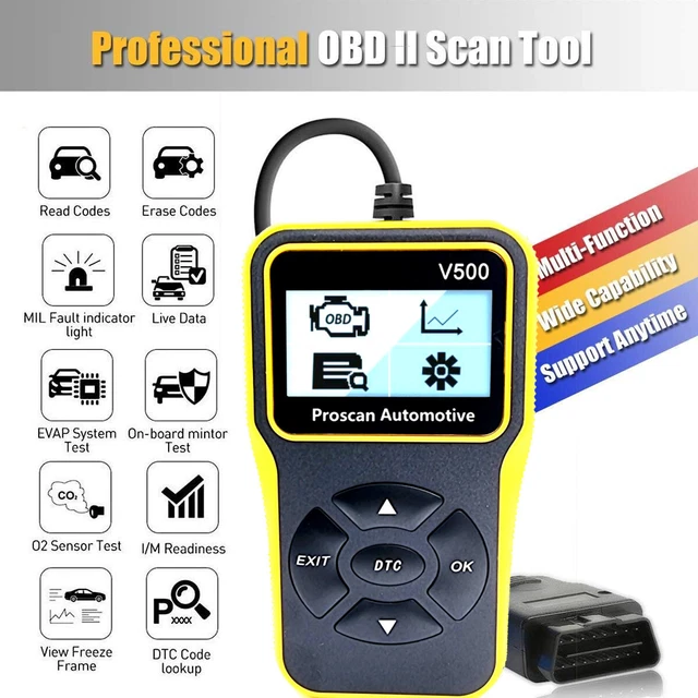 FORD CMAX V500 OBD2 Car Engine Fault Code Reader Diagnostic Scanner