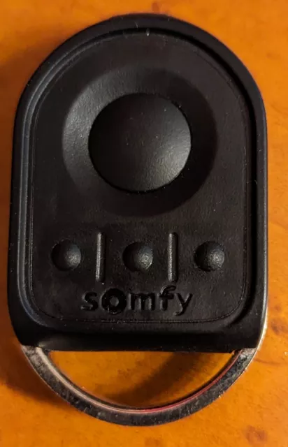 Somfy KeyGo RTS 4-Kanal Funkhandsender - Schwarz