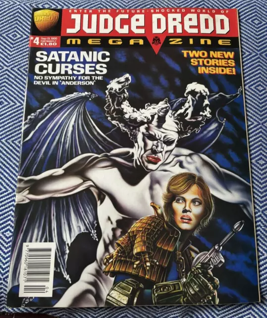 Judge Dredd Megazine Issue #4 September 1995 Anderson