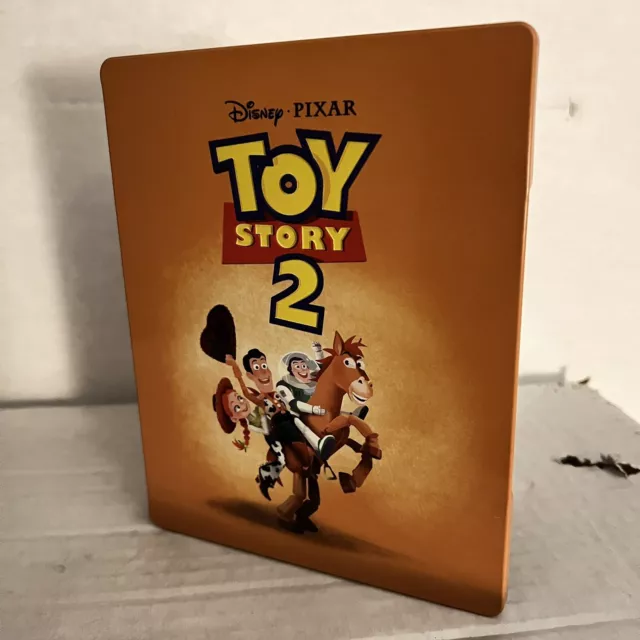 Toy Story 2 Steelbook 4k Ultra Hd And Blu Ray Dvd Disney Pixar No