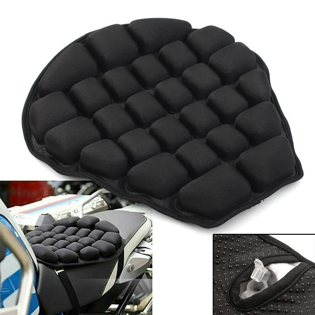 MOTOR SEAT CUSHION Air Fillable Pressure Relief Seat Pad for Cruiser