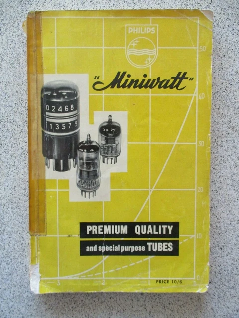 Vintage ECL84 (6DX8) tube, Philips, Mazda, Miniwatt Dario, NOS, 1 pcs TESTED
