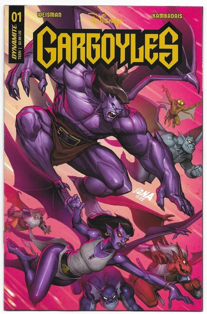 Gargoyles #1 - 6 Dynamite 2022 Disney Weisman - Regular + Variants  - You Pick