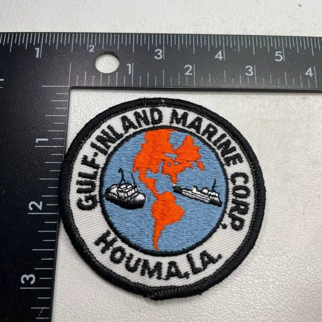 Louisiana GULF-INLAND MARINE CORP HOUMA LA Patch 27MV