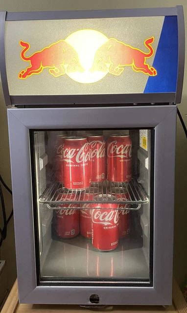 Red Bull Baby Cooler/Mini Fridge In New Jersey.see YouTube Videos