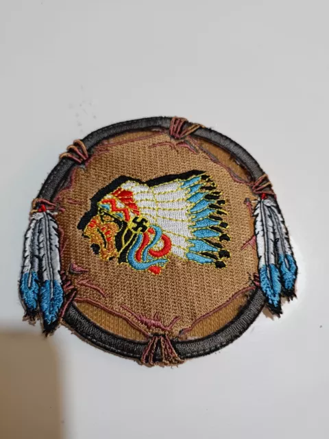 patch armée air mirage 2000 EC02/004 LA FAYETTE tête de sioux