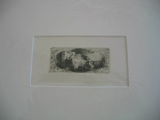 ORIGINAL RADIERUNG VON Carl Max Schultheiss um 1930 EUR 40,00 PicClick DE