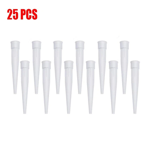 High Quality Spare Nozzles for For SILICONE Caulk 25 Pack for Efficient Repairs