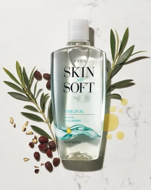Avon Skin So Soft-Soft and Sensual Bath Oil [25 Fl. Oz.] - Bonus size