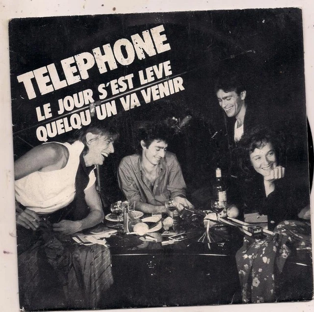FRENCH EP TELEPHONE le jour s est levé / quelqu un va venir