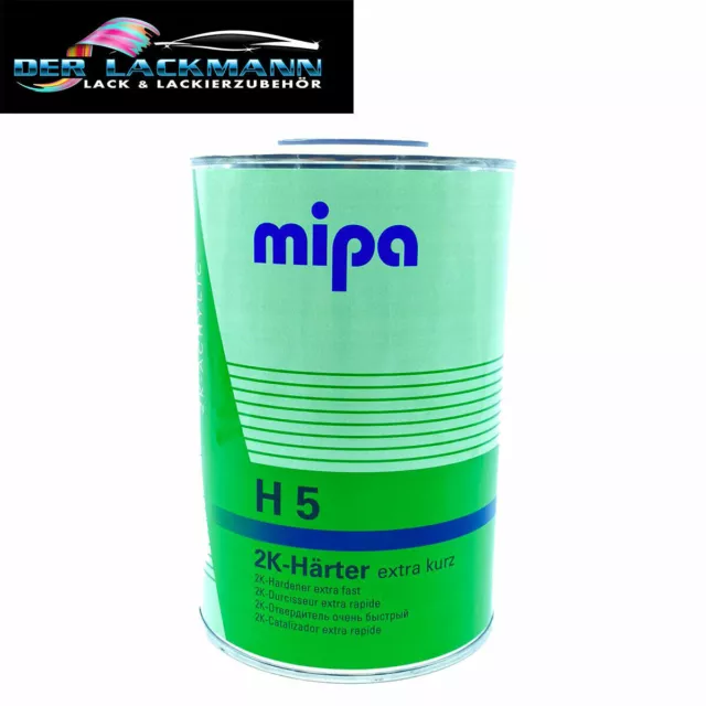 Mipa 4+1 2K HS Acrylfüller Grundierfüller Spot-Repair hellgrau 3L+1L Härter H5