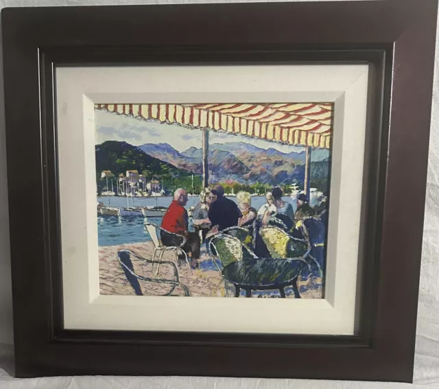 Andre Bardet Serigraph on panel Signed