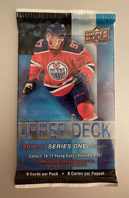 2016-17 UPPER DECK SERIES 1 NHL Young Guns or Canvas YG HOT PACK Matthews RC?