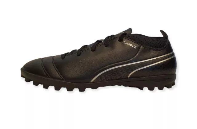 Puma One 17.4 TT 104247-03 Kinder Fußballschuhe Multinocken Kunstrasen schwarz