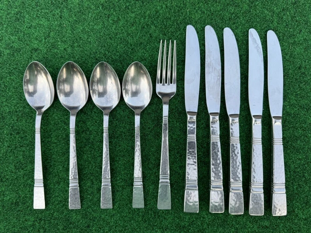 GORHAM BALUSTER STAINLESS 18 8 Design Studios Hammered Satin CHOICE Flatware 34.89 PicClick