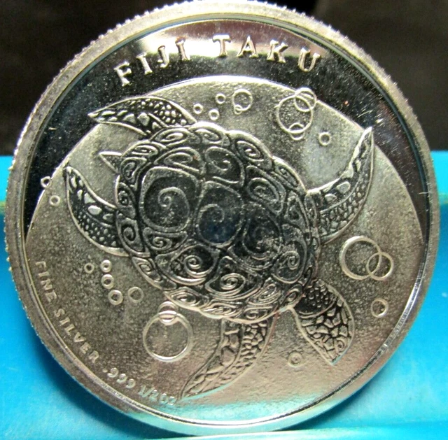 2013 - FIJI Taku - One Dollar - .999 Silver - Choice Bu            (BB-51a)