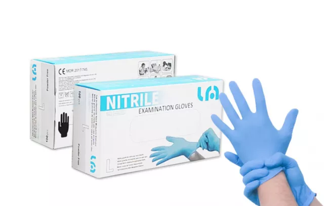 LM/LyncMed Nitril Handschuhe mit Mikrotextur