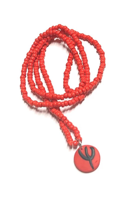 POMBA GIRA - DOMINACION  - COLLAR SANTERIA YORUBA IFA - Eleke Santeria inlé INLE
