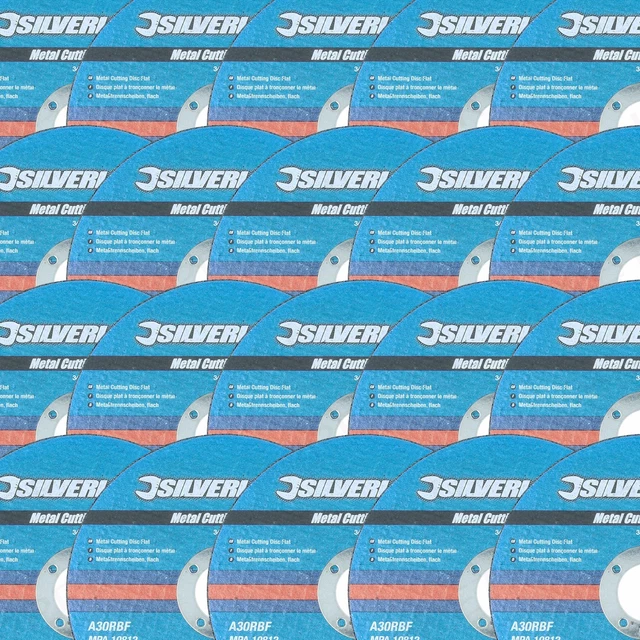 20 x FLAT METAL CUTTING DISCS 125mm/5" OSA Accredited Angle Grinder Wheel Set