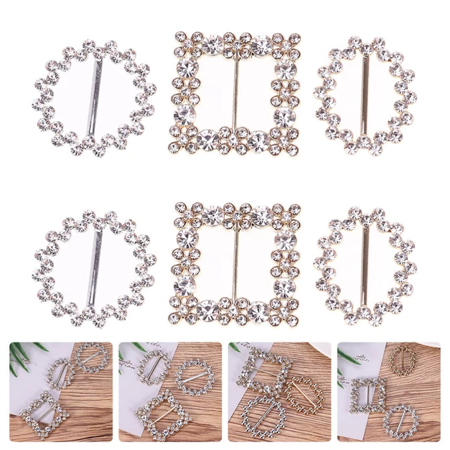 6 Pcs Boutons De Perles Boucle Décorative Décor Rétro Décorer