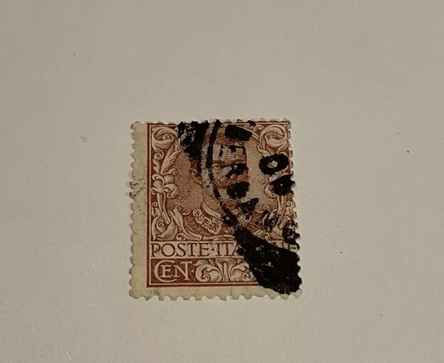 1901 Italy Victor Emmanuel III 10 Cent Stamp