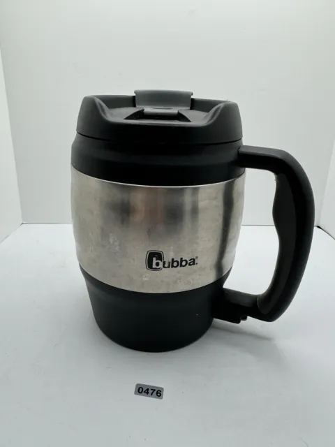 Big Bubba Classic Insulated Mug 52 Oz Polyurethane Travel Coffee Black Keg Shape