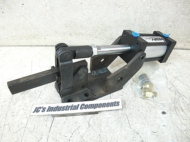 BOWES  M-2729  Model AV-1  Pneumatic Hold Down Toggle Clamp     1200 lbs   USA