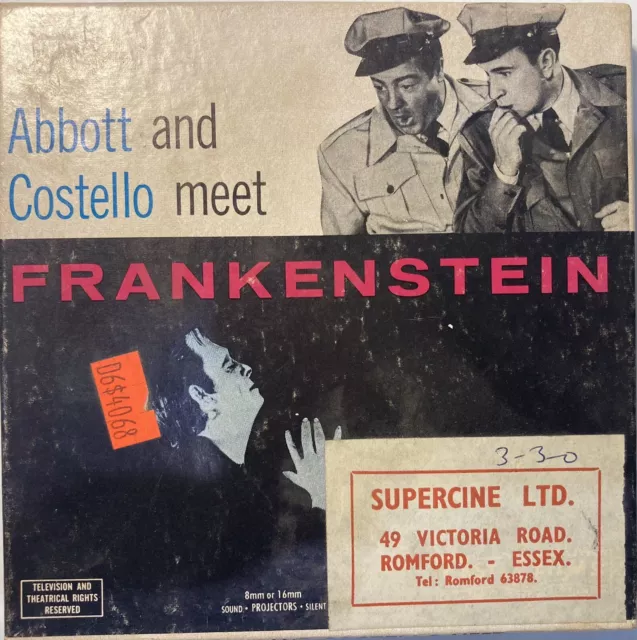 8 MM Film Abbott And Costello Meet Frankenstein