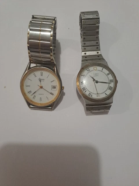 Lot 2 Montre Timex Et Yema