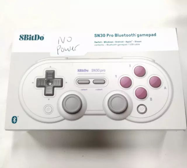 8BitDo SN30 Pro Controller for Nintendo Switch, PC - G Classic Edition FOR PARTS