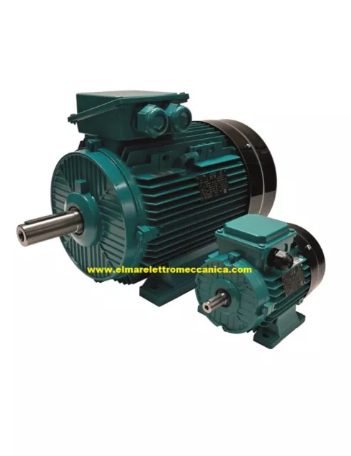 20 HP 15 KW 1400 Giri Mec 160 B3 Motore Elettrico Trifase iE1 iE3 iE4