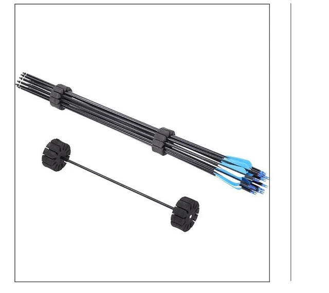 TOGEVAL 5er Set Pfeiltrenner Aus EVA Schwamm - Für Bogenschießen Zubehör