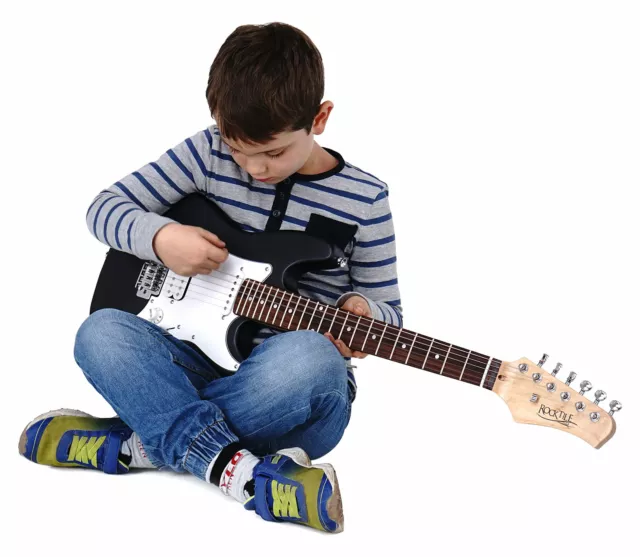 Tolle 3/4 Kinder E-Gitarre - die ultimative E-Gitarre für kommende Rockstars! 3