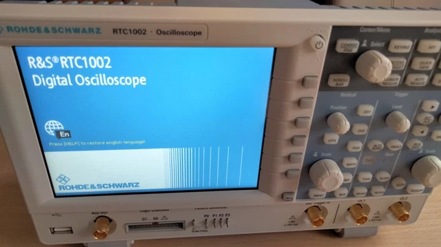 ROHDE & SCHWARZ RTC 1002 Oszilloskop 300 MHz 2Kanal/MSO mit 8Kanal ...