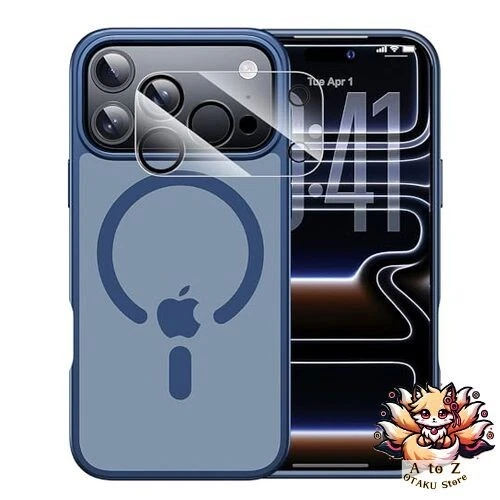 Coque IPhone 17 Pro Max 6.9" GVIEWIN - Protection Militaire Fleurs - Avec Verre Trempé